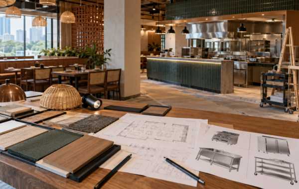 Illustrative restaurant fit-out budget and scope planning